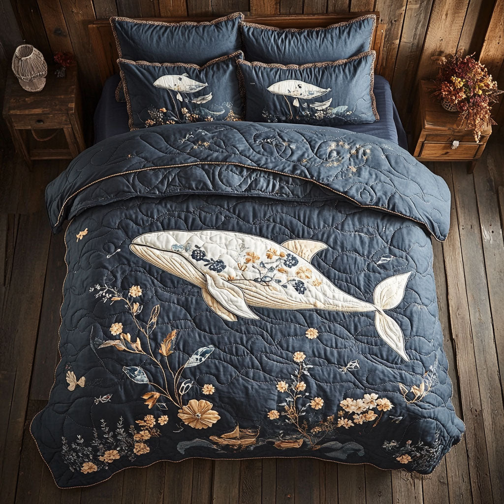 Whale WX1302512CL Quilted Bedding Set