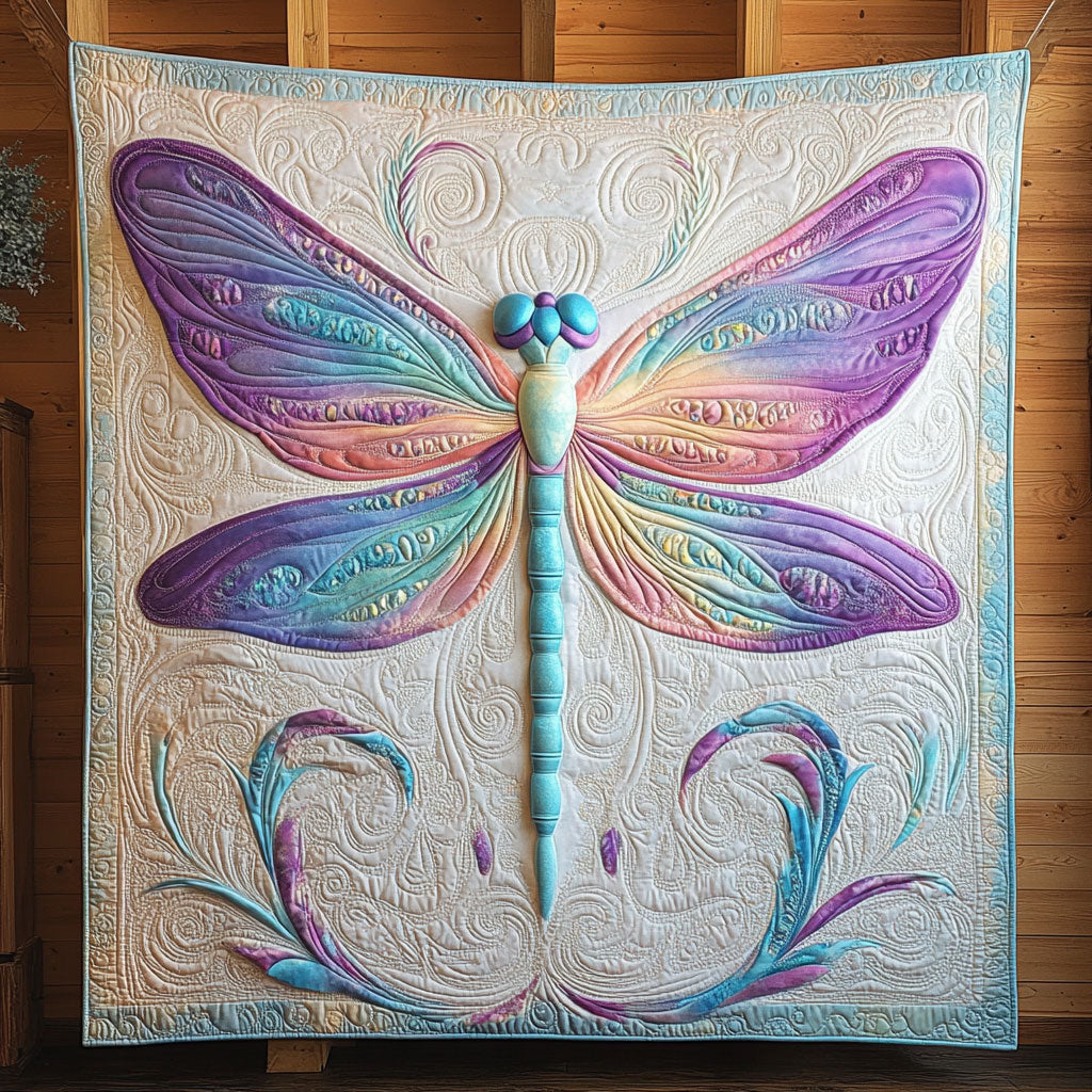 Magic Dragonfly CW1006034CL Quilt Blanket