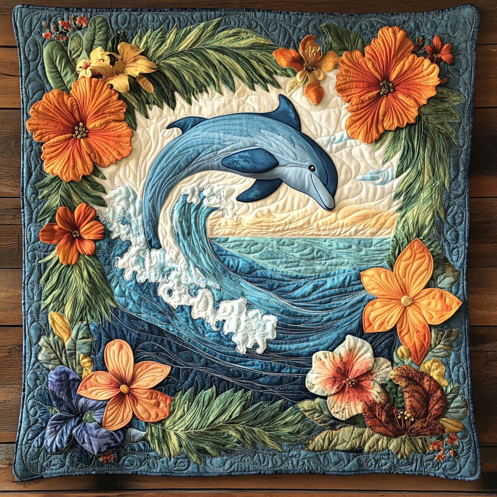Dolphin CW0406029CL Quilt Blanket