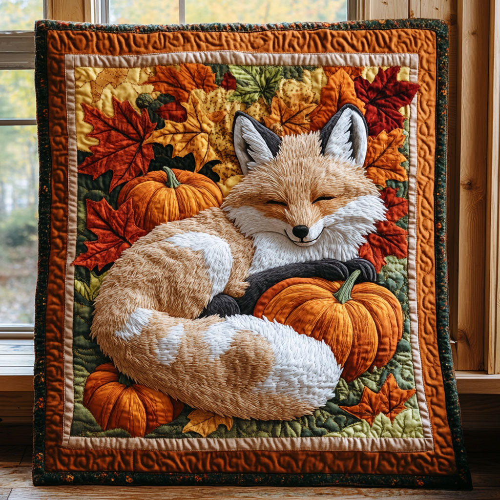 Adorable Autumn CP1508102CL Quilt Blanket