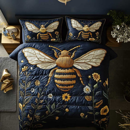 Honey Bee WN1202013CL Quilted Bedding Set