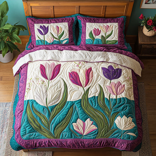 Tulip Garden WY0503080CL Duvet Cover Set