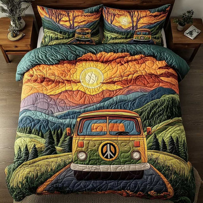 Adventure Camper Car WN1202031CL Quilted Bedding Set