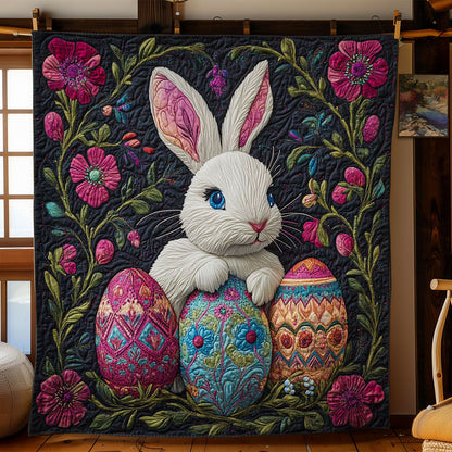 Rabbit? Easter Treasure WN1501038CL Quilt Blanket