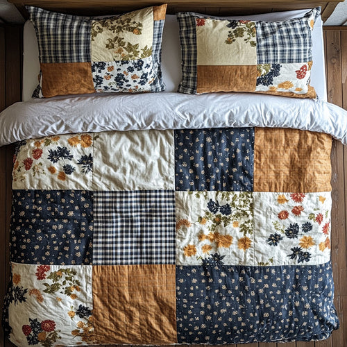 Flower Patchwork WY0602019CL Duvet Cover Set