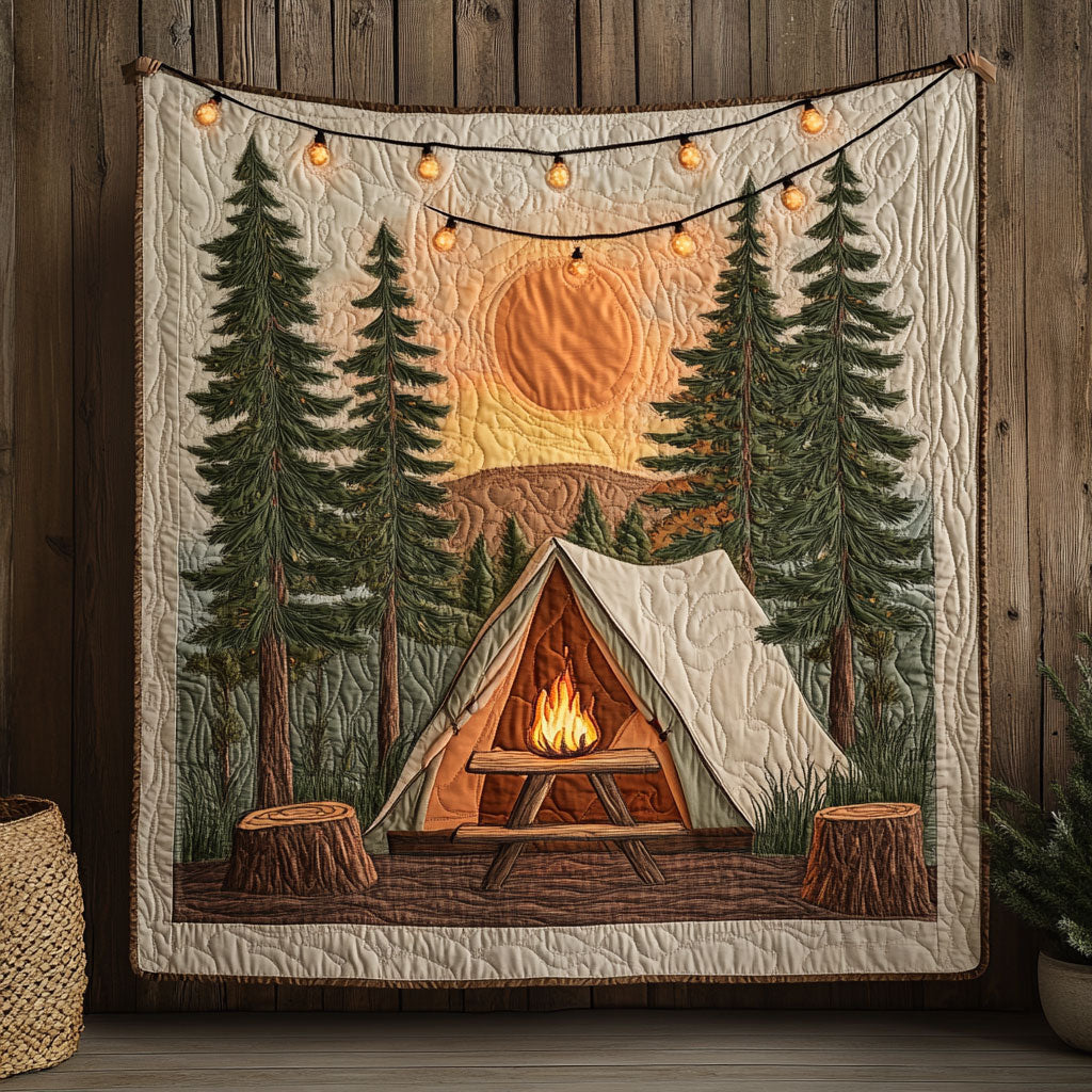 Twilight Camping CW0306049CL Quilt Blanket
