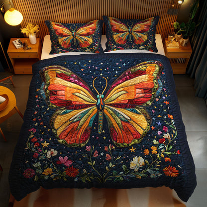 Springtime Butterfly WN1002081CL Quilted Bedding Set