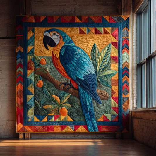 Jungle Parrot CW2808032CL Quilt Blanket