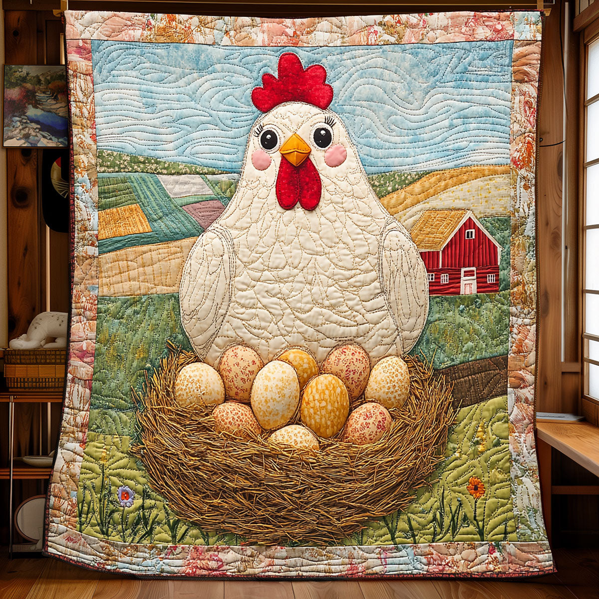 Mother Hen's Nest XB2003015CL Quilt Blanket