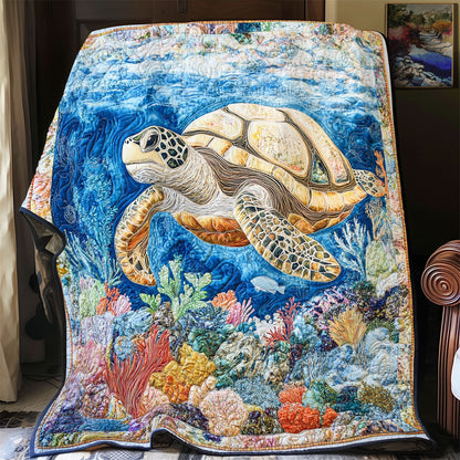 Turtle WX0801036CL Quilt Blanket