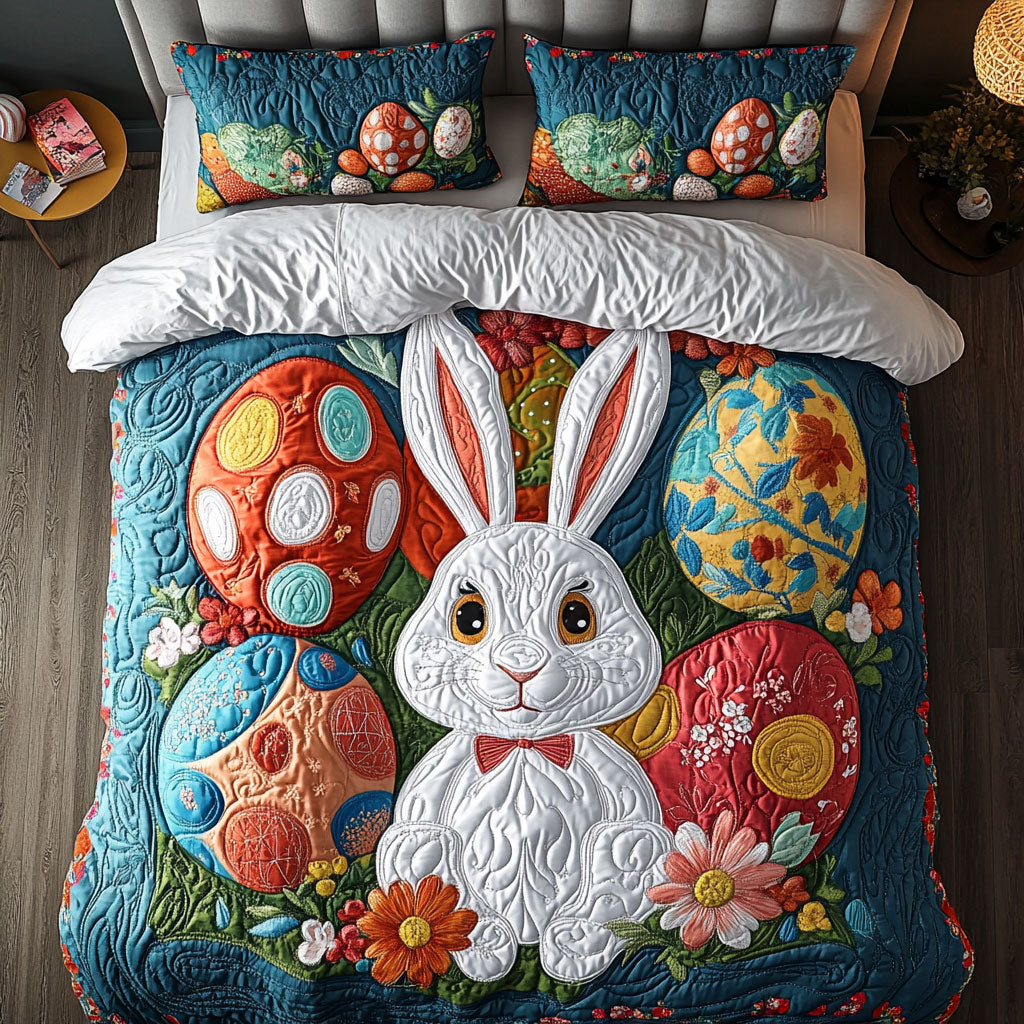 Adorable Bunny WX1403071CL Quilted Bedding Set