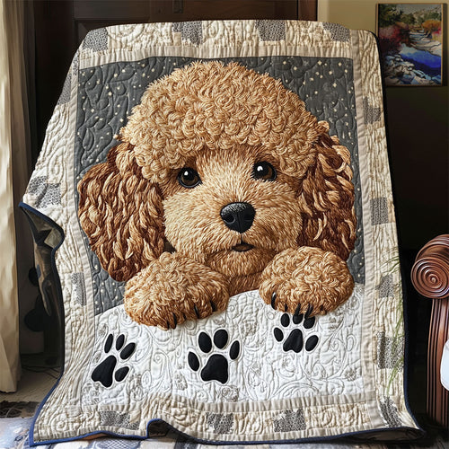 Adorable Doodle WX1403001CL Quilt Blanket