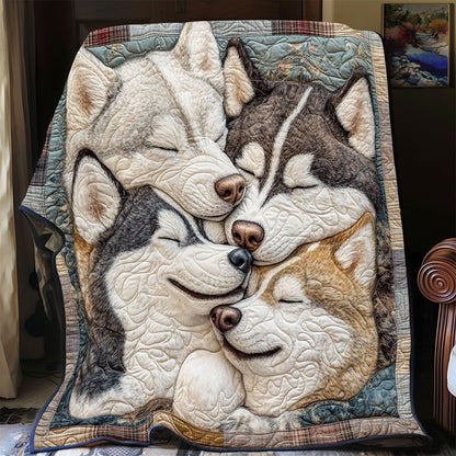 Husky Snuggle CP3107042CL Quilt Blanket