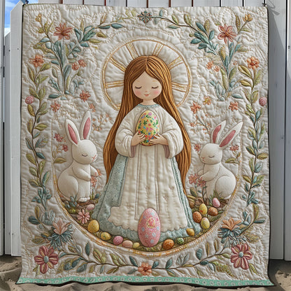 Easter Blessing XB2702027CL Quilt Blanket