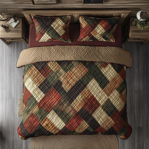 Vintage WY1402089CL Quilted Bedding Set