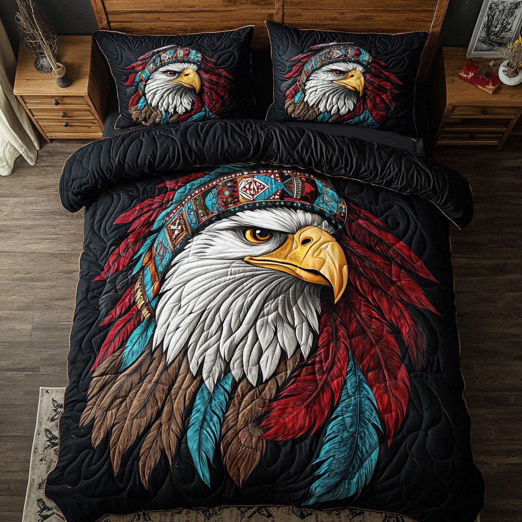Ancient Eagle WX0703004CL Quilted Bedding Set