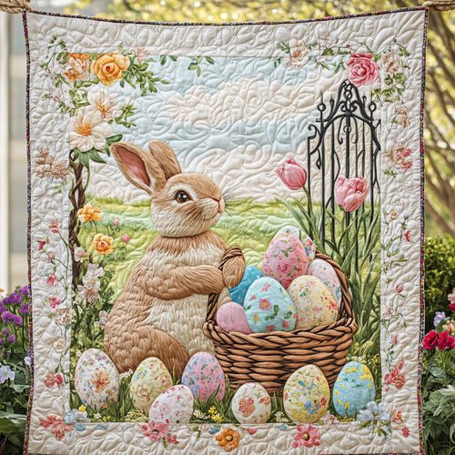 Rabbit Easter WT1901019CL Quilt Blanket