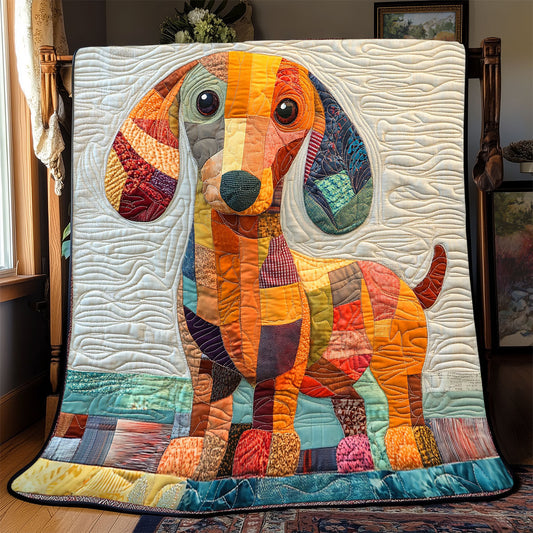 Dachshund WX2402071CL Quilt Blanket