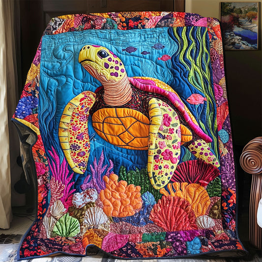 Ocean Odyssey YR1901046CL Quilt Blanket