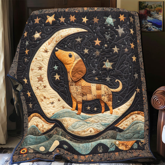 Dachshund Dream YR2712034CL Quilt Blanket