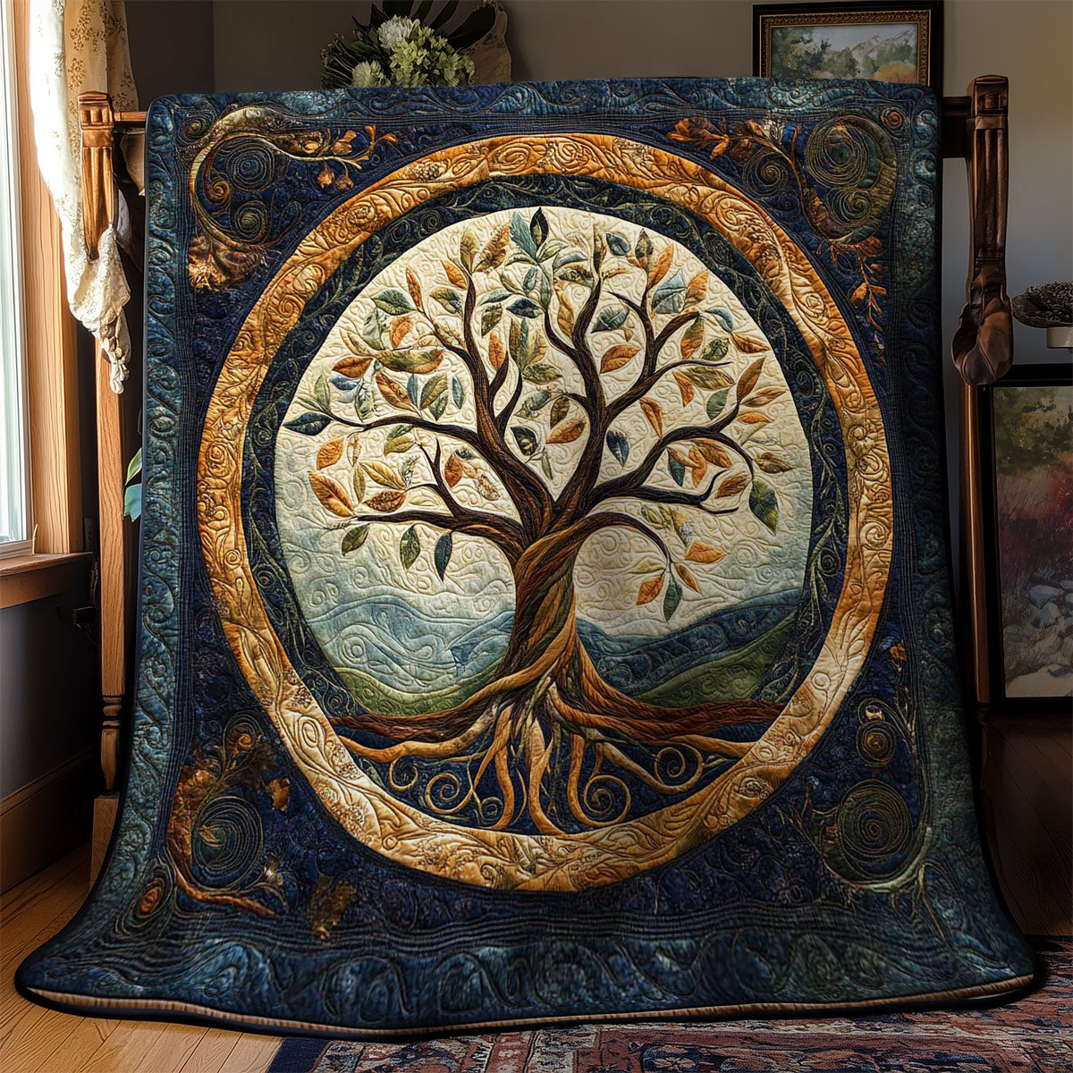 Twilight Tree Of Life WN0601055CL Quilt Blanket