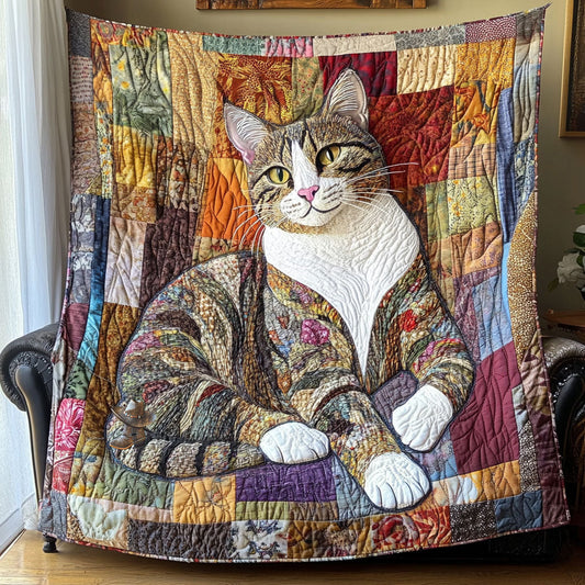 Cat WU1510018CL Quilt Blanket