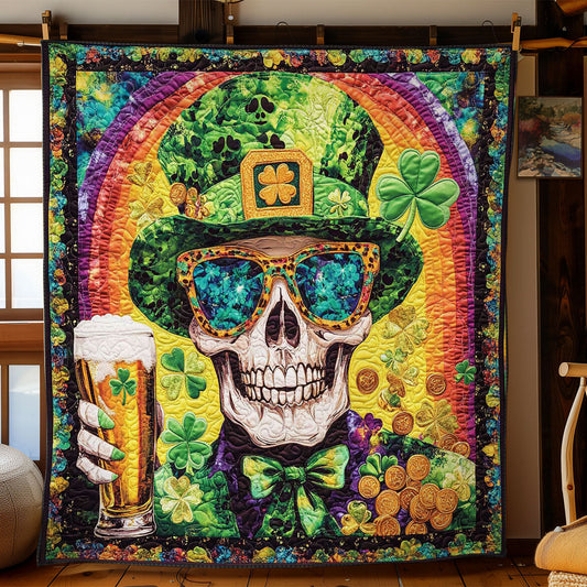 Clover Skull WN0701049CL Quilt Blanket