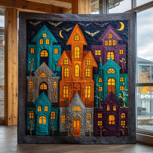 Enchanted Village CW0609037CL Quilt Blanket