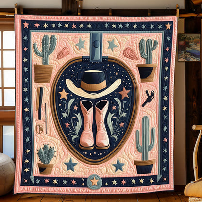 Cowgirl WJ0302002CL Quilt Blanket