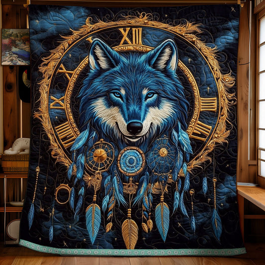 Dreamcatcher Wolf WX1411016CL Quilt Blanket
