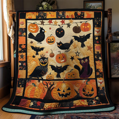 Halloween Spooks WN1309067CL Quilt Blanket