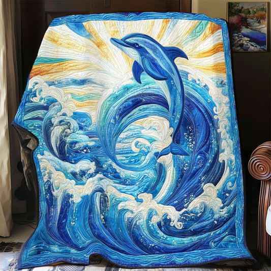 Dolphin WX1801015CL Quilt Blanket