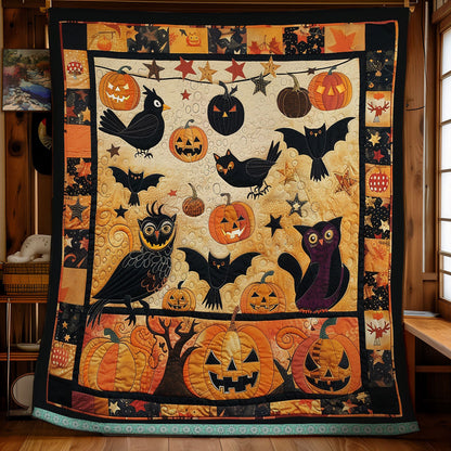 Halloween Spooks WN1309067CL Quilt Blanket