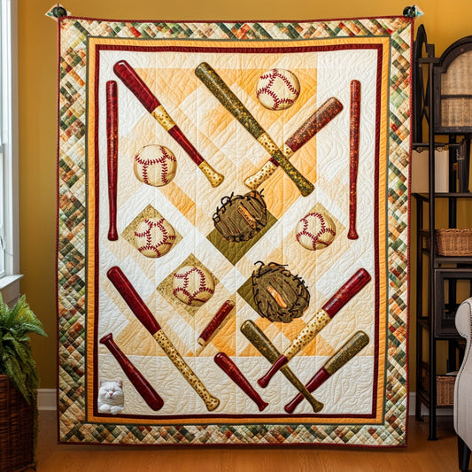 Baseball Love WU0401139CL Quilt Blanket