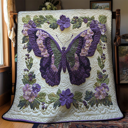 Petal Wings Butterfly WN3012010CL Quilt Blanket