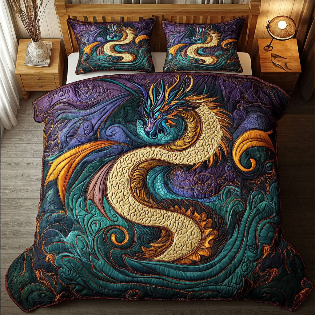 Mystic Dragon WY0502018CL Duvet Cover Set