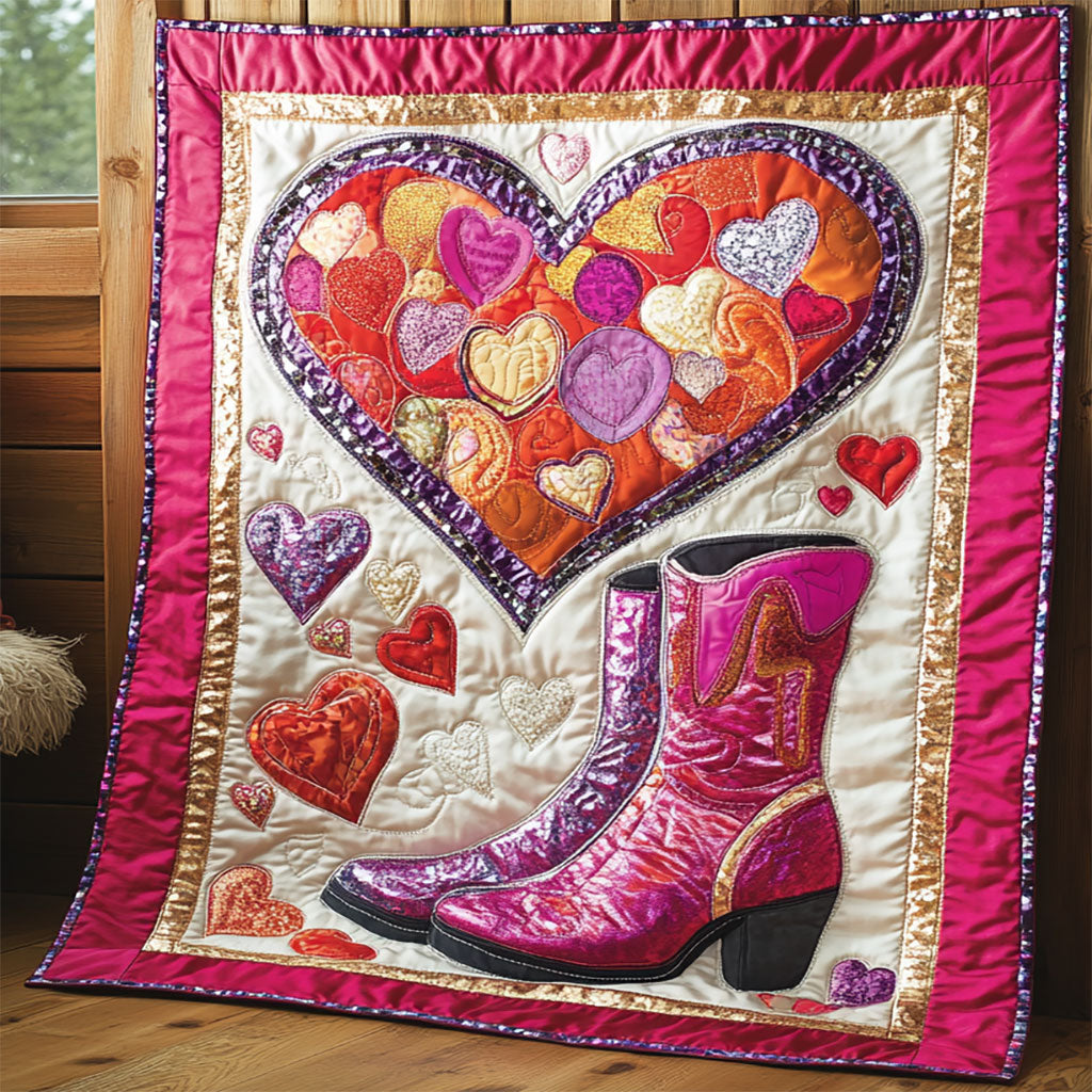 Howdy Valentine WJ0801006CL Quilt Blanket