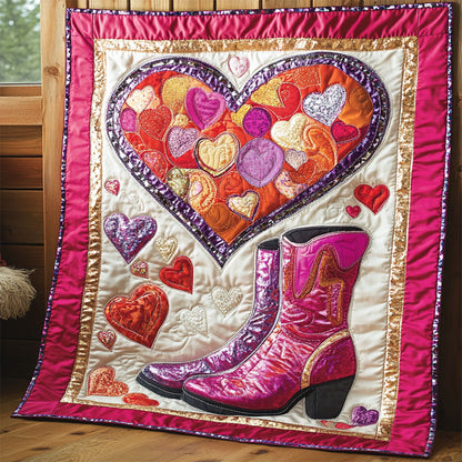 Howdy Valentine WJ0801006CL Quilt Blanket