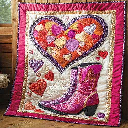 Howdy Valentine WJ0801006CL Quilt Blanket