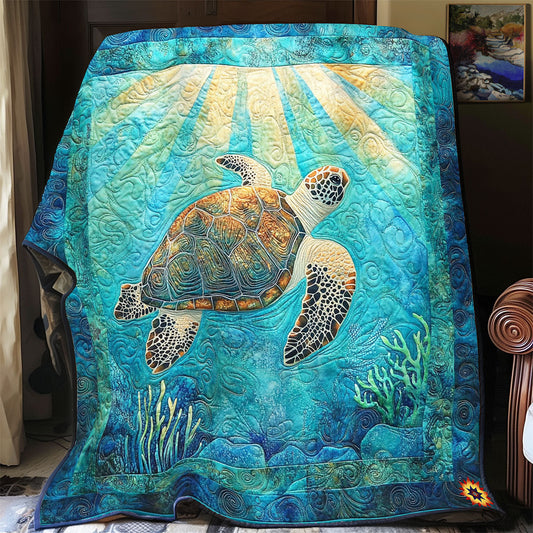 Turtle WY2312070CL Quilt Blanket