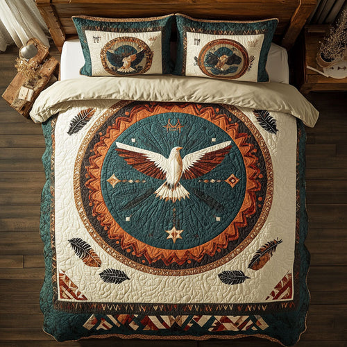 Bird Spirit WX0403005CL Quilted Bedding Set