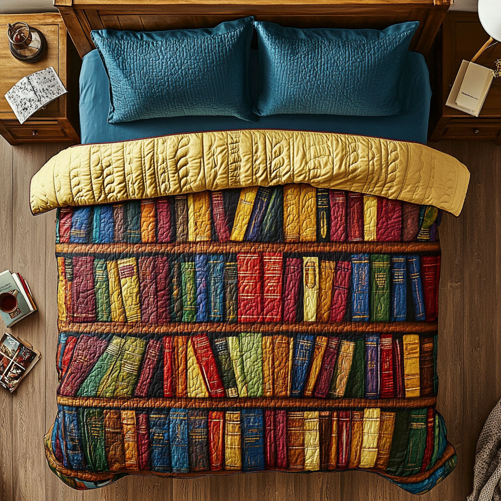 Bookshelf WX2802115CL Quilted Bedding Set