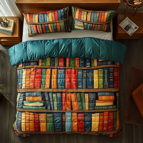 Bookshelf WX2802116CL Quilted Bedding Set
