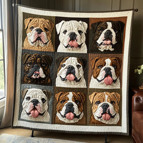 Bulldog WU0401091CL Quilt Blanket
