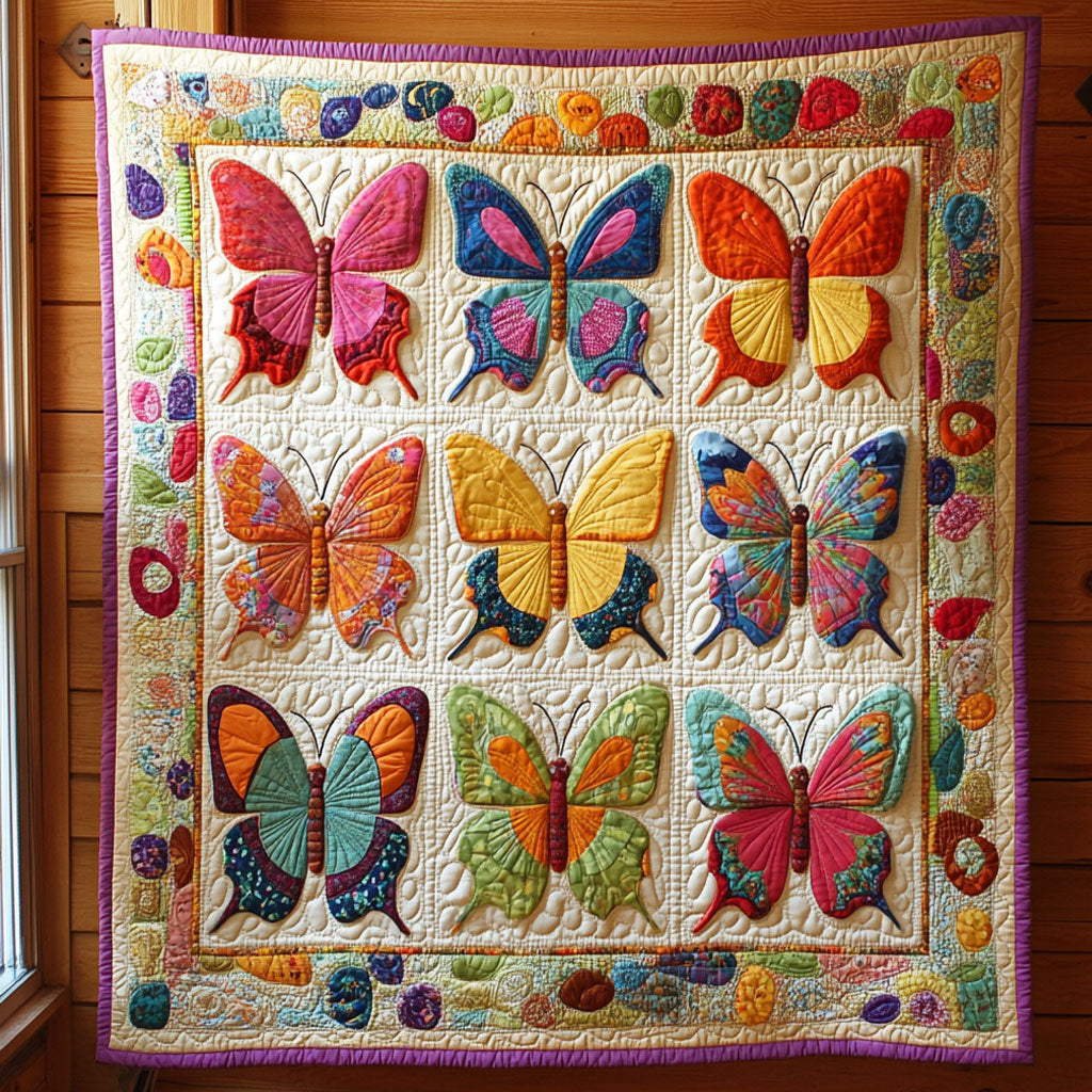 Butterfly Album CP2406049CL Quilt Blanket