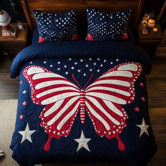 Butterfly WX2802117CL Quilted Bedding Set