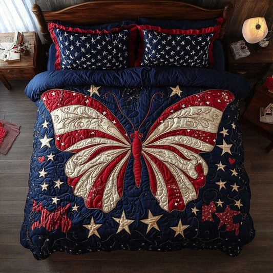Butterfly WX2802118CL Quilted Bedding Set