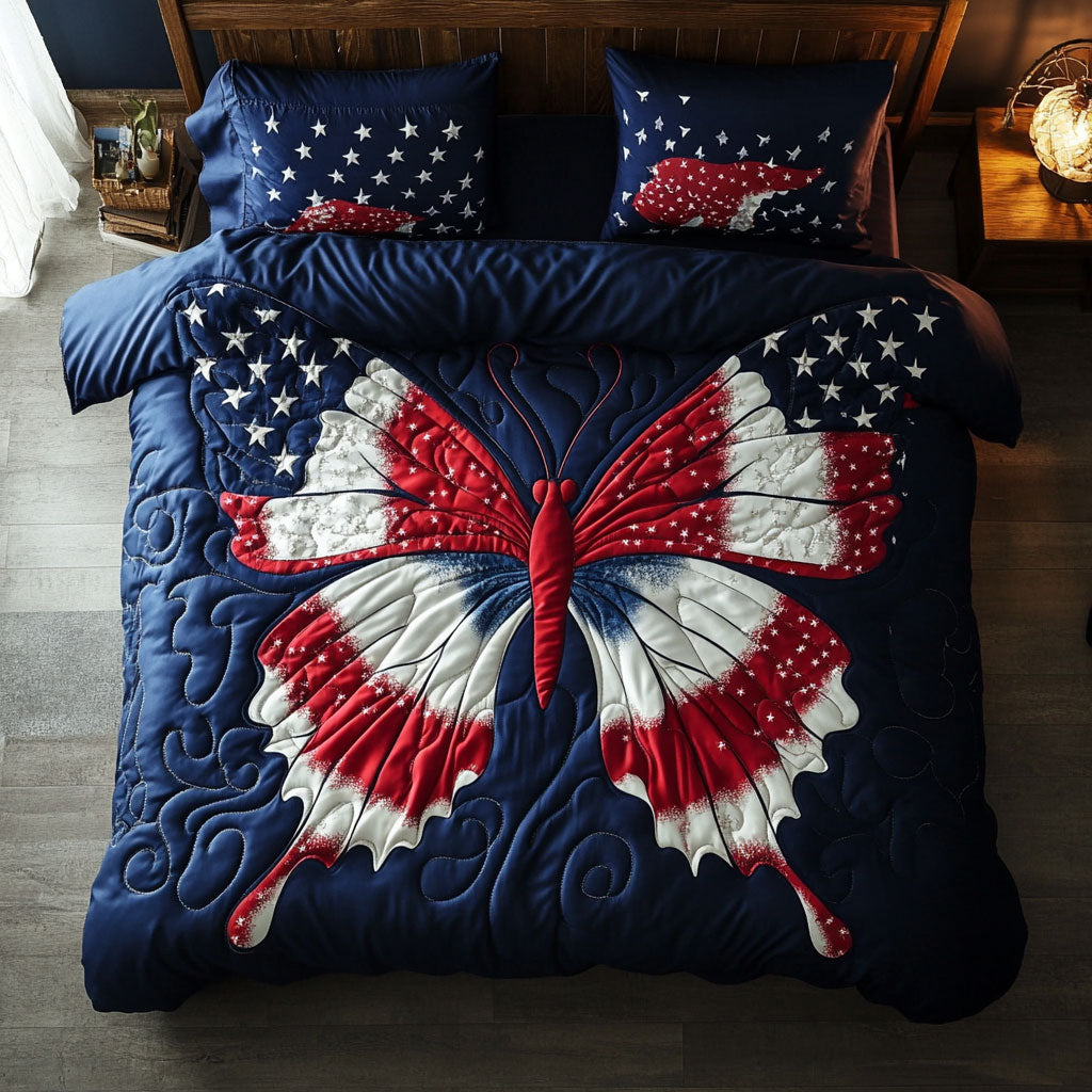 Butterfly WX2802120CL Quilted Bedding Set