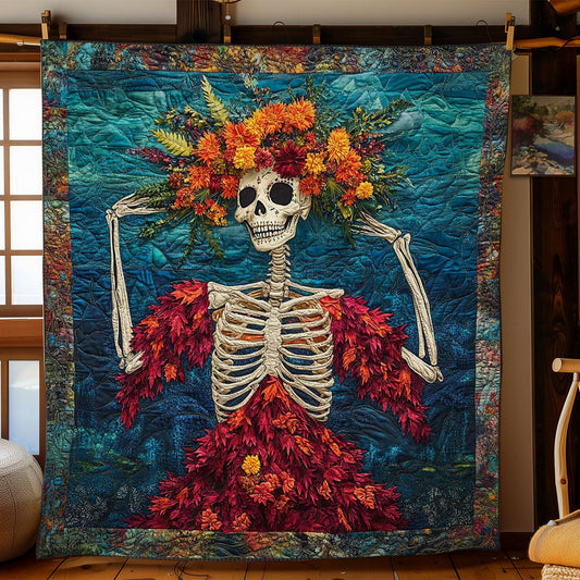 Skeleton Harmony WN1001012CL Quilt Blanket