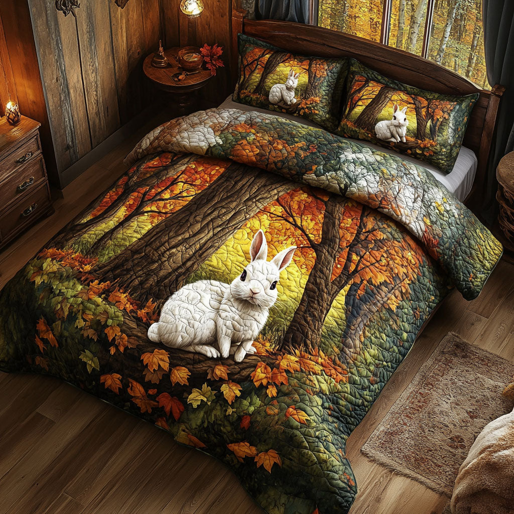 Rabbit Autumn Forest WT2201007CL Duvet Cover Set